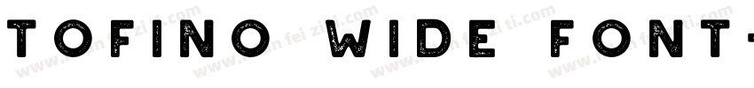 Tofino Wide font字体转换